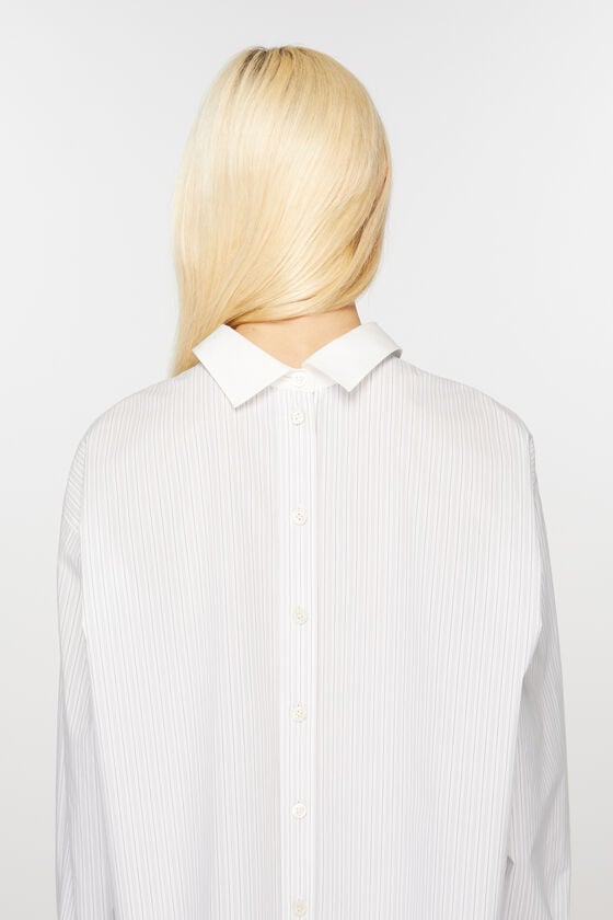 Acne Studios Gestreiftes Hemd Kostenloser Versand international