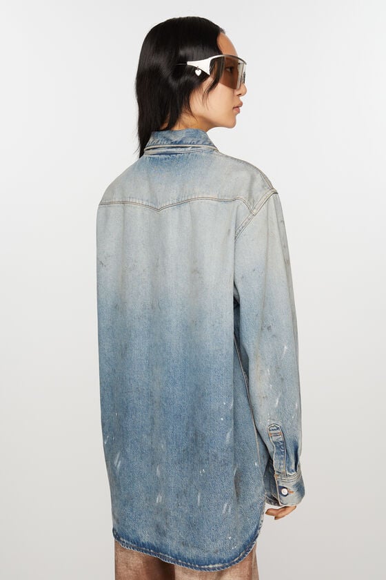 Acne Studios Jeanshemd – entspannte Passform Speichern exportieren