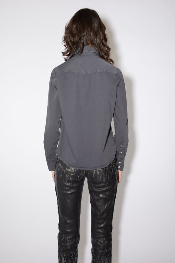 Acne Studios Jeanshemd mit Knopfleiste zollfrei