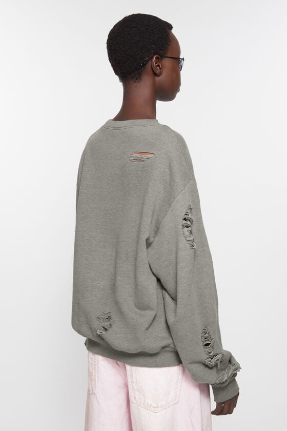 Acne Studios Pullover mit aufgedrucktem Logo Schlussverkauf