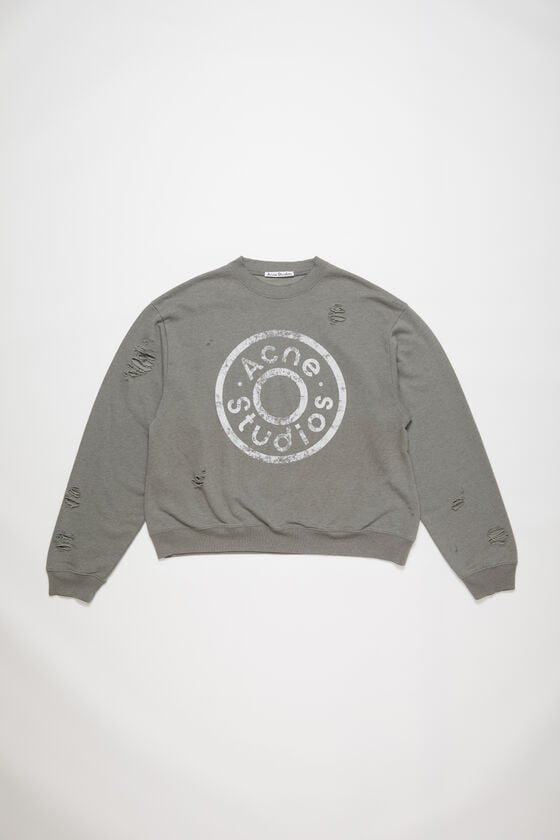 Acne Studios Pullover mit aufgedrucktem Logo Schlussverkauf