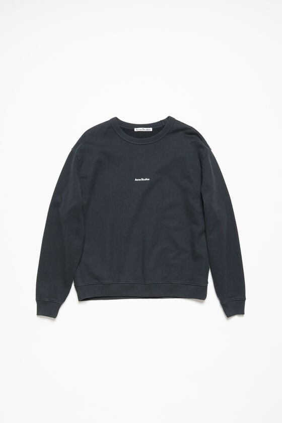 Acne Studios Sweatshirt mit Stempel-Logo Sonderangebot
