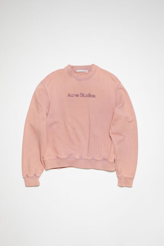 Acne Studios Pullover mit verschwommenem Logo Großer Ausverkauf