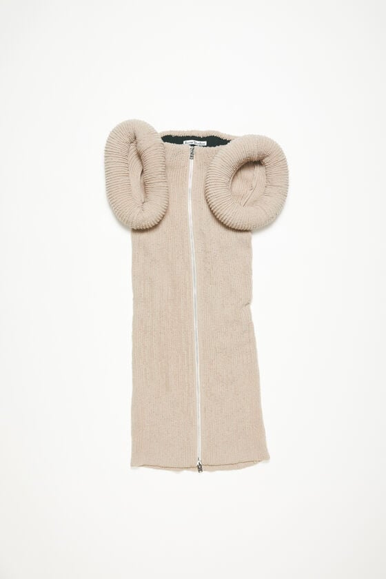 Acne Studios Asymmetric knit dress Laufsteg-Show Lagerräumung