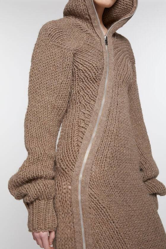 Acne Studios Hooded wool dress Laufsteg-Show Neuheiten