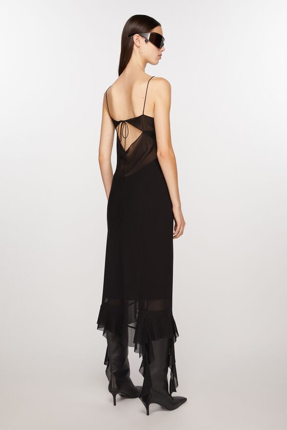 Acne Studios Trägerkleid mit Rüschen Tägliche Deals
