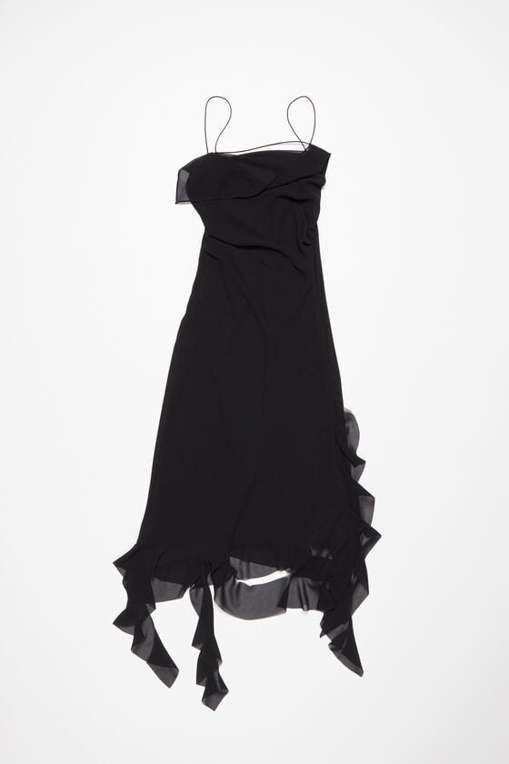 Acne Studios Trägerkleid mit Rüschen Tägliche Deals