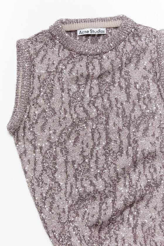 Acne Studios Jacquard-Strickkleid Laufsteg-Show Wochenangebot