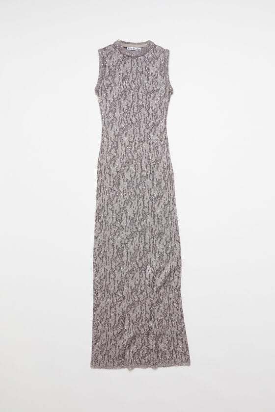 Acne Studios Jacquard-Strickkleid Laufsteg-Show Wochenangebot