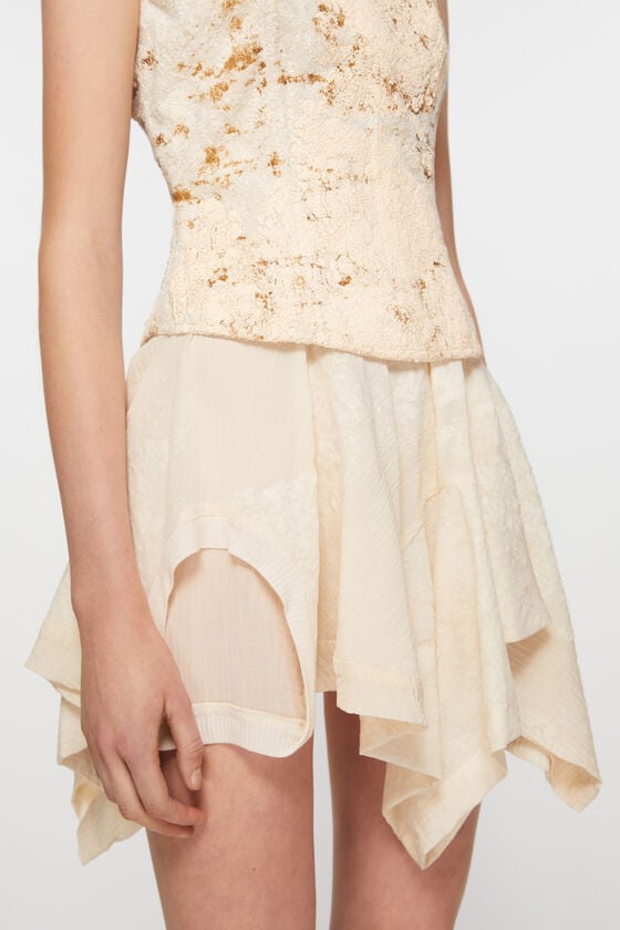 Acne Studios Ärmelloses Kleid mit Print Laufsteg-Show JETZT KAUFEN