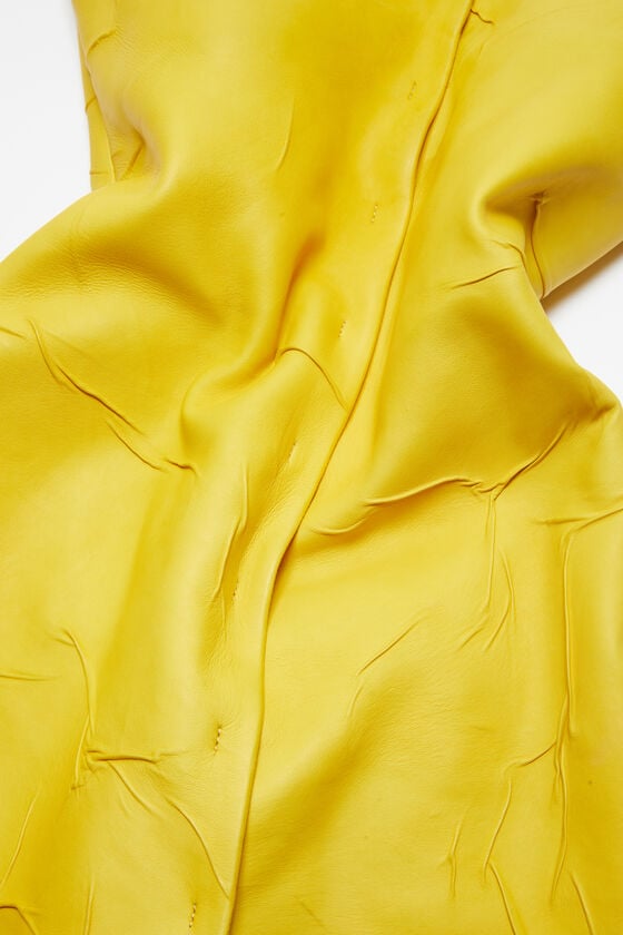 Acne Studios Bustierkleid aus Leder Laufsteg-Show Letzte 2 Tage