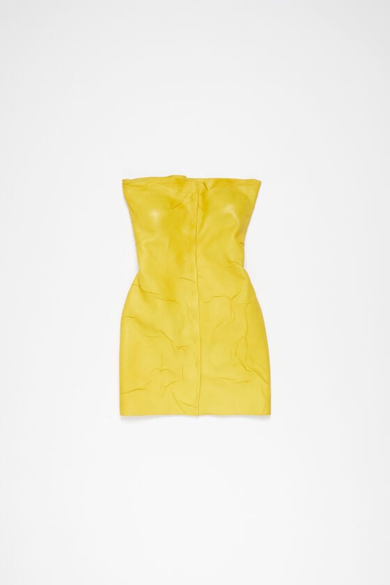 Acne Studios Bustierkleid aus Leder Laufsteg-Show Letzte 2 Tage