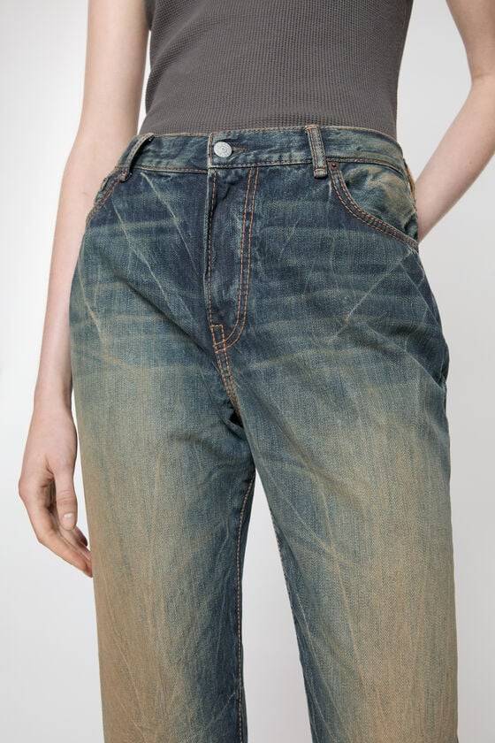 Acne Studios Jeans mit normaler Passform - 2024F Sonderangebot der Fabrik