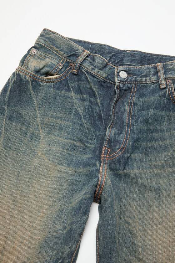 Acne Studios Jeans mit normaler Passform - 2024F Sonderangebot der Fabrik