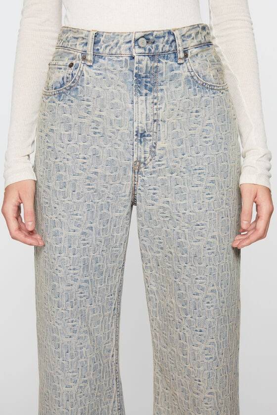 Acne Studios Jeans mit entspannter Passform – 2022-Monogramm Auslauf
