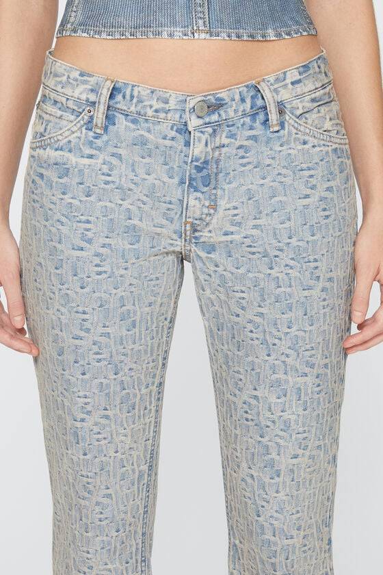 Acne Studios Slim-Fit-Jeans – 2005-Monogramm Verkauf