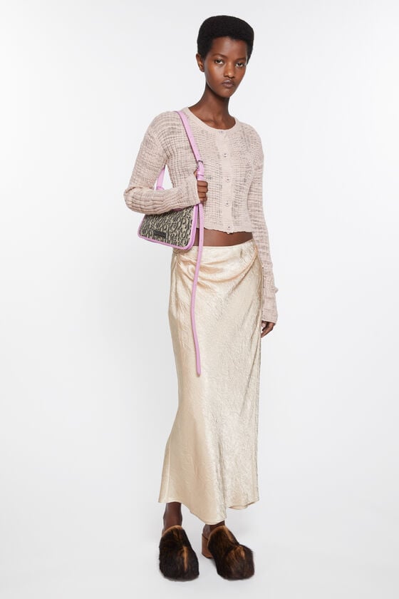 Acne Studios Wickelrock aus Satin Osterangebot
