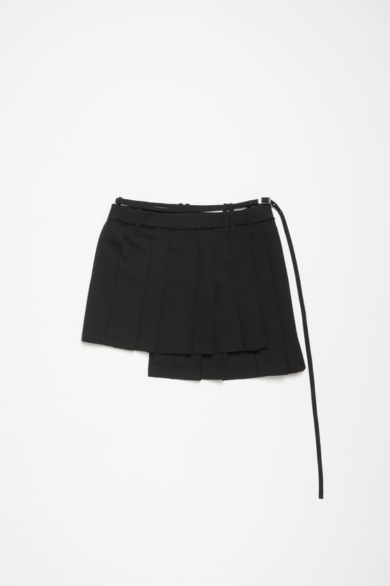Acne Studios Asymmetrischer Faltenrock Muttertagsangebot