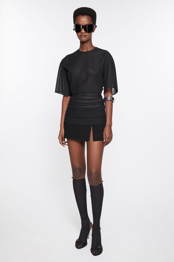 Acne Studios Mini skirt Laufsteg-Show Top Angebot