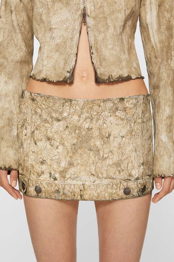 Acne Studios Mikro-Jeansrock Laufsteg-Show Online Outlet