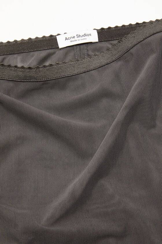 Acne Studios Mesh-Rock Laufsteg-Show Große Rabatte