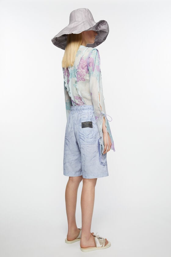 Acne Studios Bedruckte Shorts Super Sparpreis