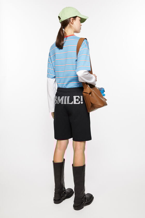 Acne Studios Bedruckte Sweat-Shorts Unisex Begrenzte Freigabe