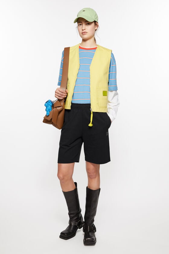 Acne Studios Bedruckte Sweat-Shorts Unisex Begrenzte Freigabe