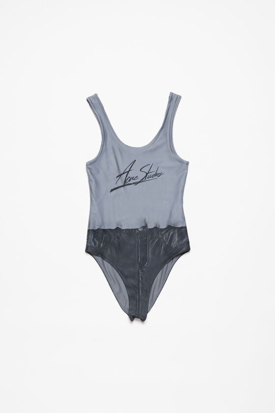 Acne Studios Bedruckter Badeanzug Zeitbegrenzte Promotion