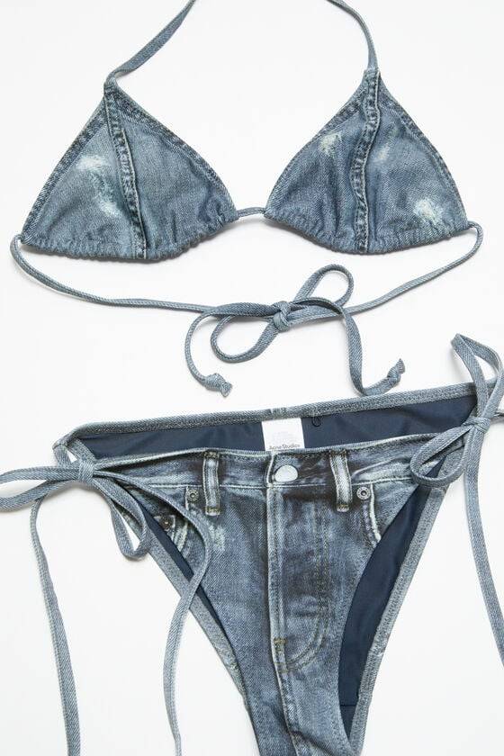 Acne Studios Bedrucktes Bikini-Set Bis zu 50% Rabatt
