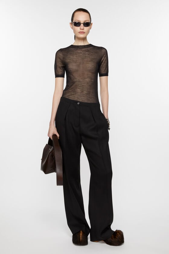 Acne Studios Figurnahe Hose Bis zu 60% Rabatt