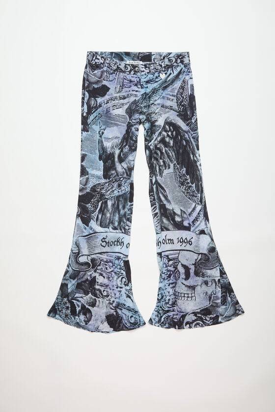 Acne Studios Bedruckte Hose Discount Store für neue Produkte