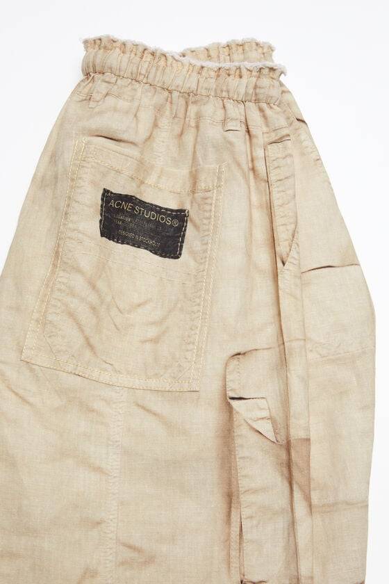 Acne Studios Bedruckte Hose mit entspannter Passform Nur noch ein Tag übrig
