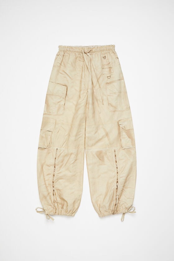 Acne Studios Bedruckte Hose mit entspannter Passform Nur noch ein Tag übrig