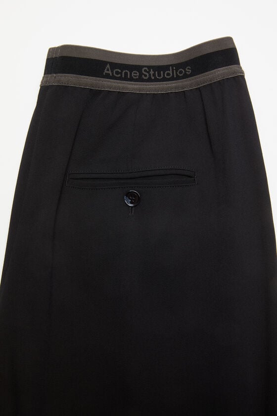 Acne Studios Hose mit Logo-Tape Super Rabatt