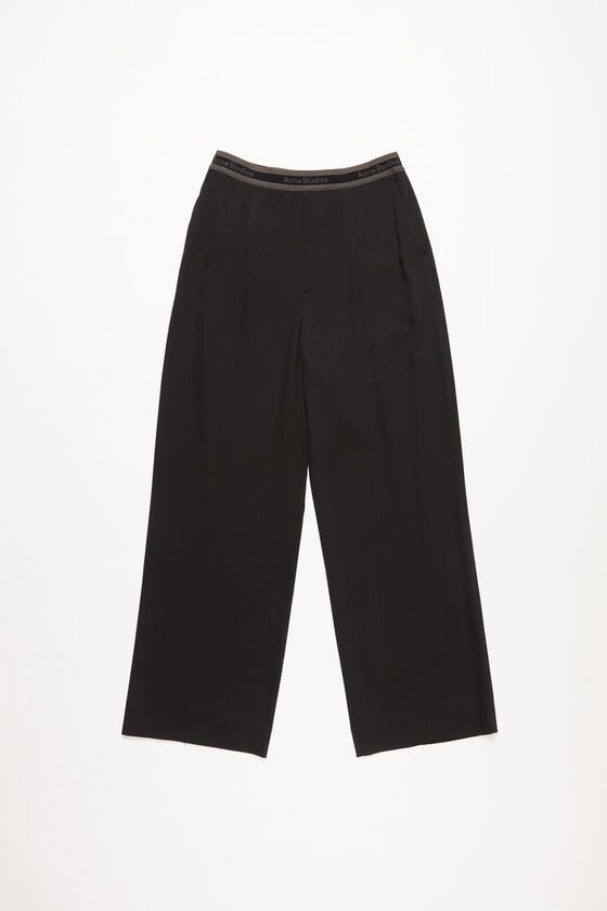 Acne Studios Hose mit Logo-Tape Super Rabatt