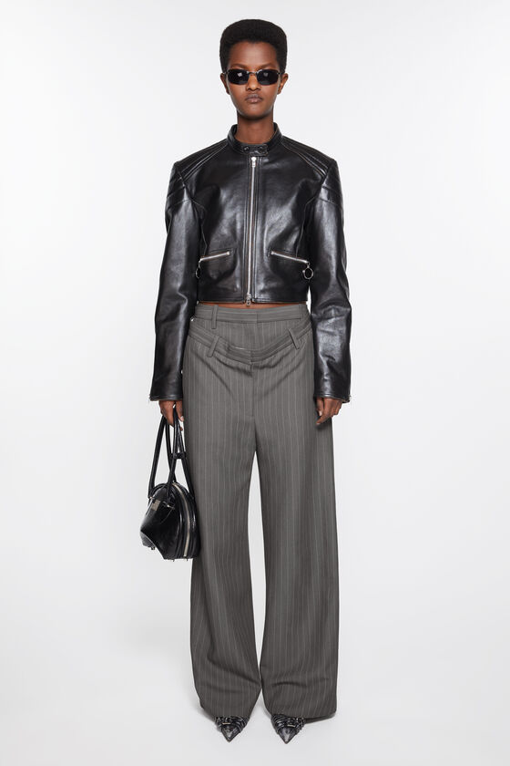Acne Studios Dekonstruierte Nadelstreifenhose Riesige Rabatte