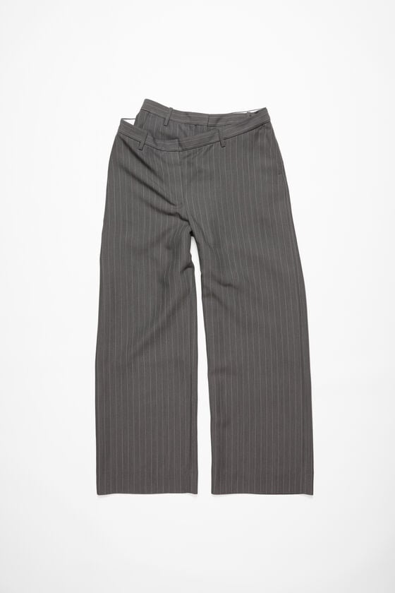 Acne Studios Dekonstruierte Nadelstreifenhose Riesige Rabatte