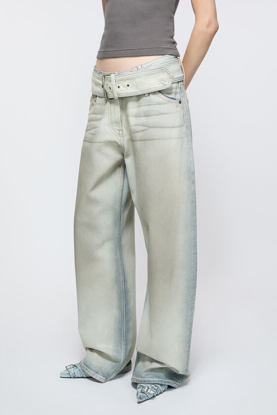 Acne Studios Coated denim trousers Begrenzt auf 3 Tage