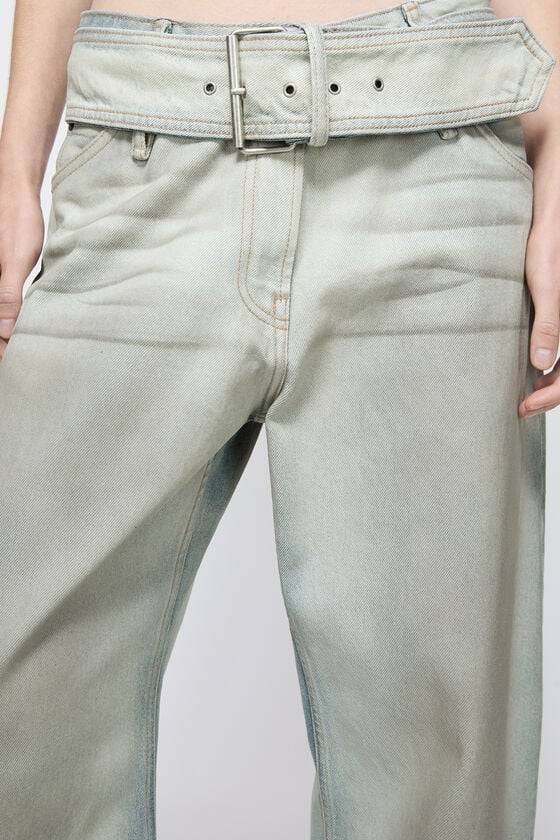 Acne Studios Coated denim trousers Begrenzt auf 3 Tage