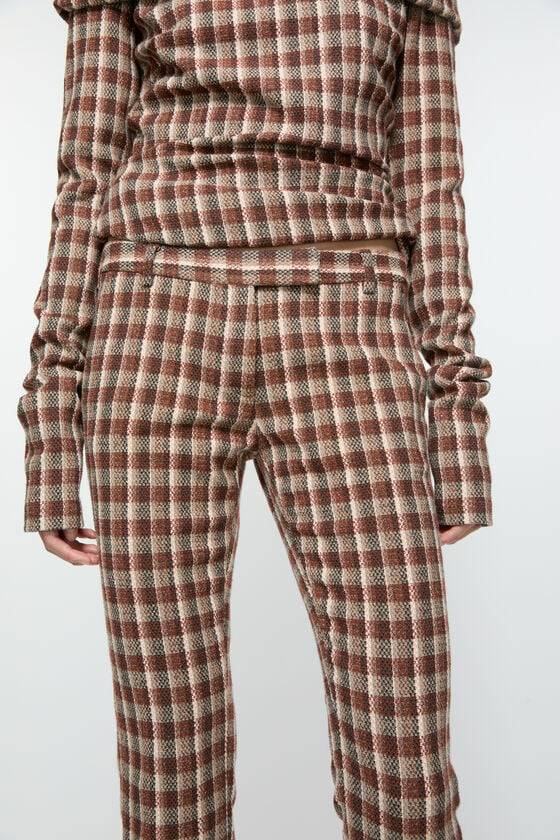 Acne Studios Check tailored trousers Laufsteg-Show Speichern exportieren