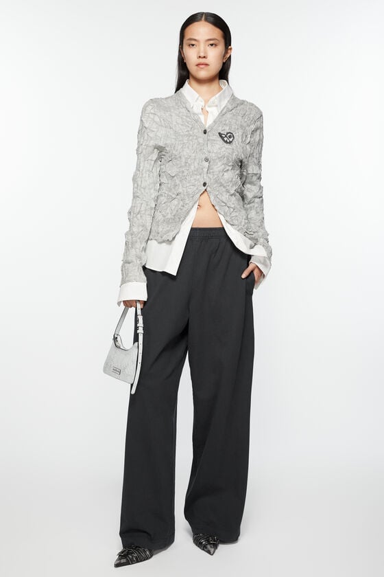 Acne Studios Jogginghose mit Logo-Stempel Black Friday Preise