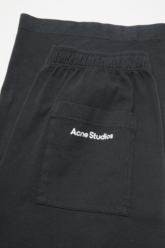 Acne Studios Jogginghose mit Logo-Stempel Black Friday Preise