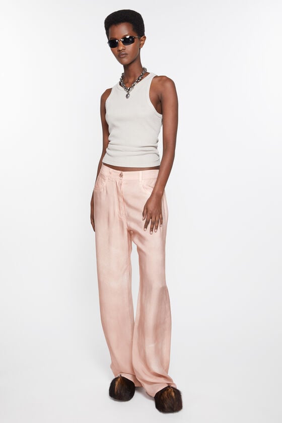 Acne Studios Bedruckte Hose Rabatte dieses Monats