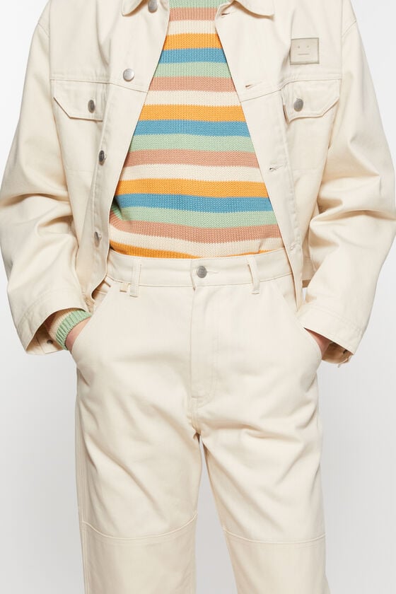 Acne Studios Canvas-Hose mit Patch-Konstruktion Unisex Auslauf