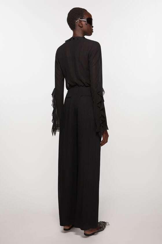 Acne Studios Maßgeschneiderte Hose aus Wollmischung Günstiger Verkauf