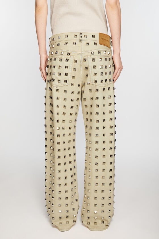 Acne Studios Jeans mit Nieten - Lockere Passform Laufsteg-Show Blitzverkäufe