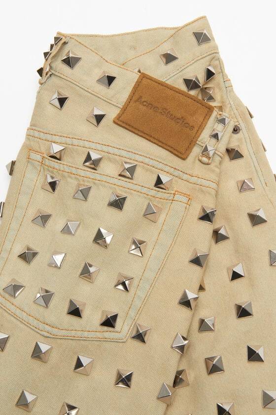 Acne Studios Jeans mit Nieten - Lockere Passform Laufsteg-Show Blitzverkäufe