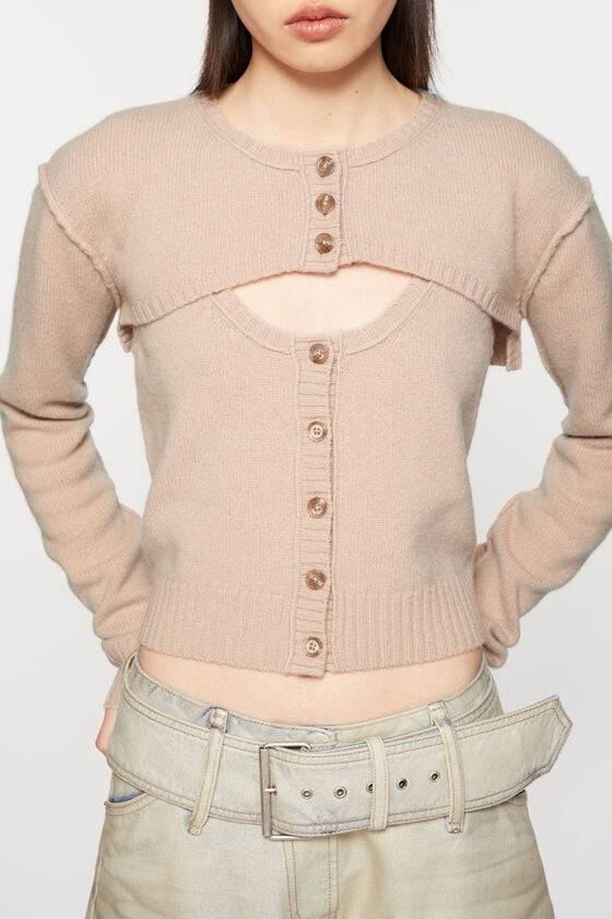 Acne Studios Gestrickter Cardigan Versandkostenfrei