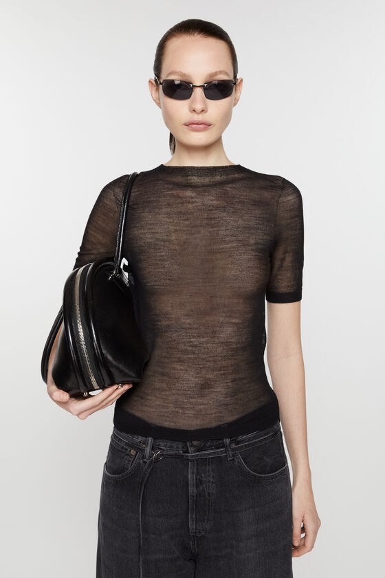 Acne Studios T-Shirt im Lagenlook Weihnachtsangebot